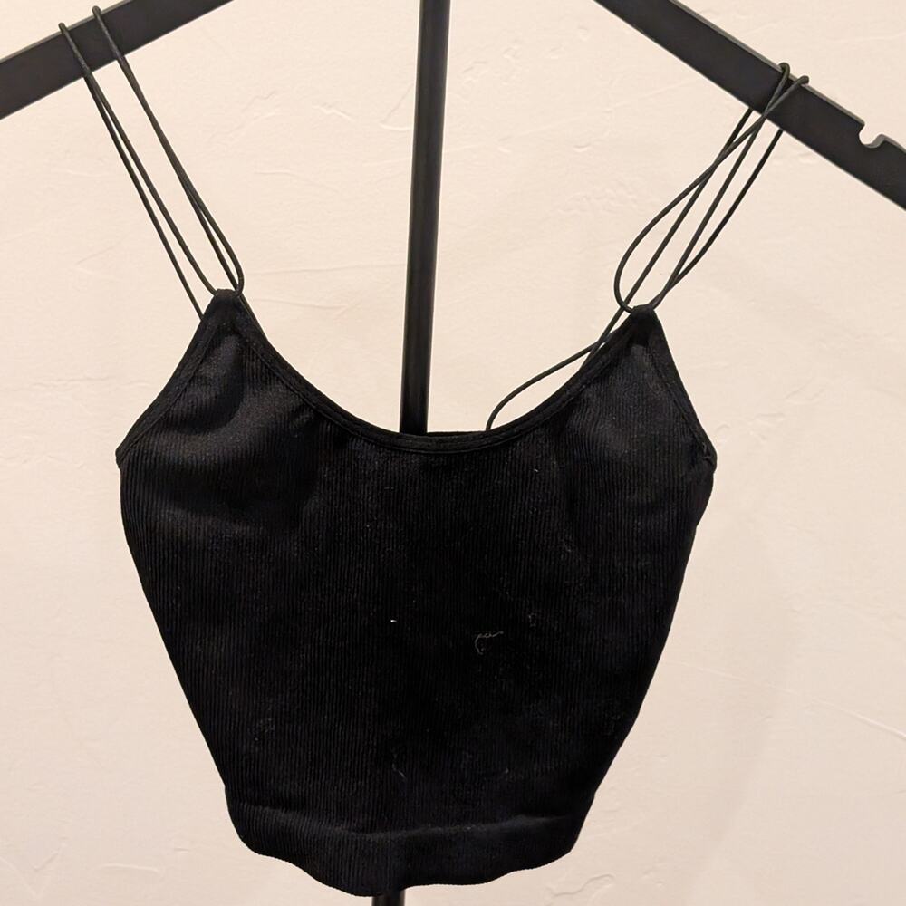 Black Women's Strappy Top